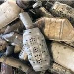 Old and rusted car parts